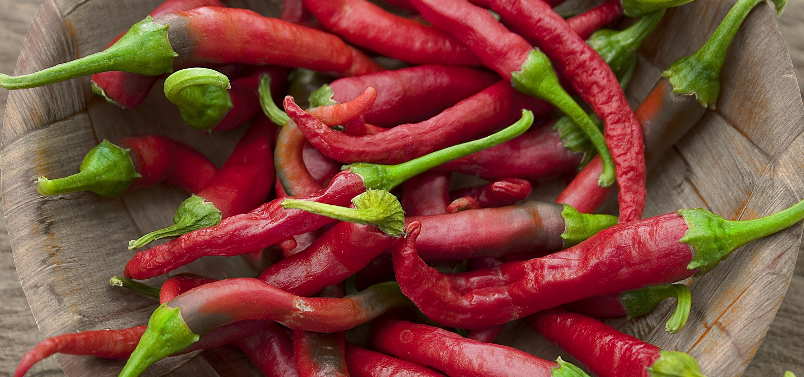 Die Schärfe der Chilis