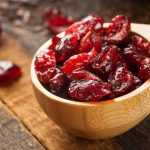 Cranberrys trocknen