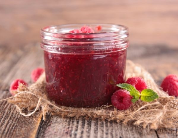 Himbeermarmelade: Rezept