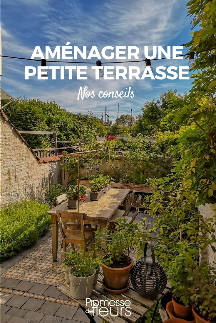 Eine kleine Terrasse gestalten