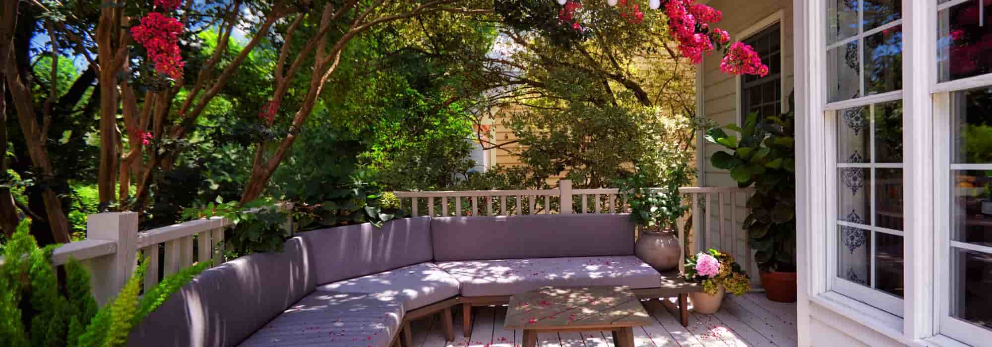 7 Bäume als Schattenspender für die Terrasse