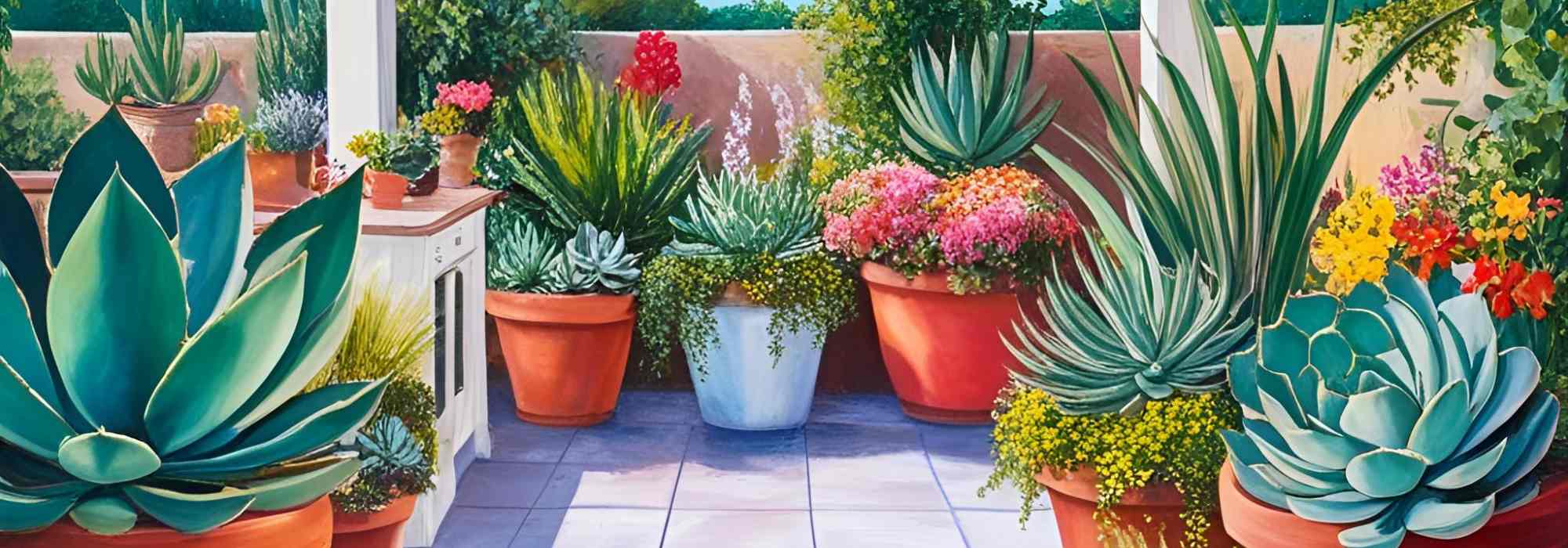 Potscaping oder Topfgarten: modular und mobil