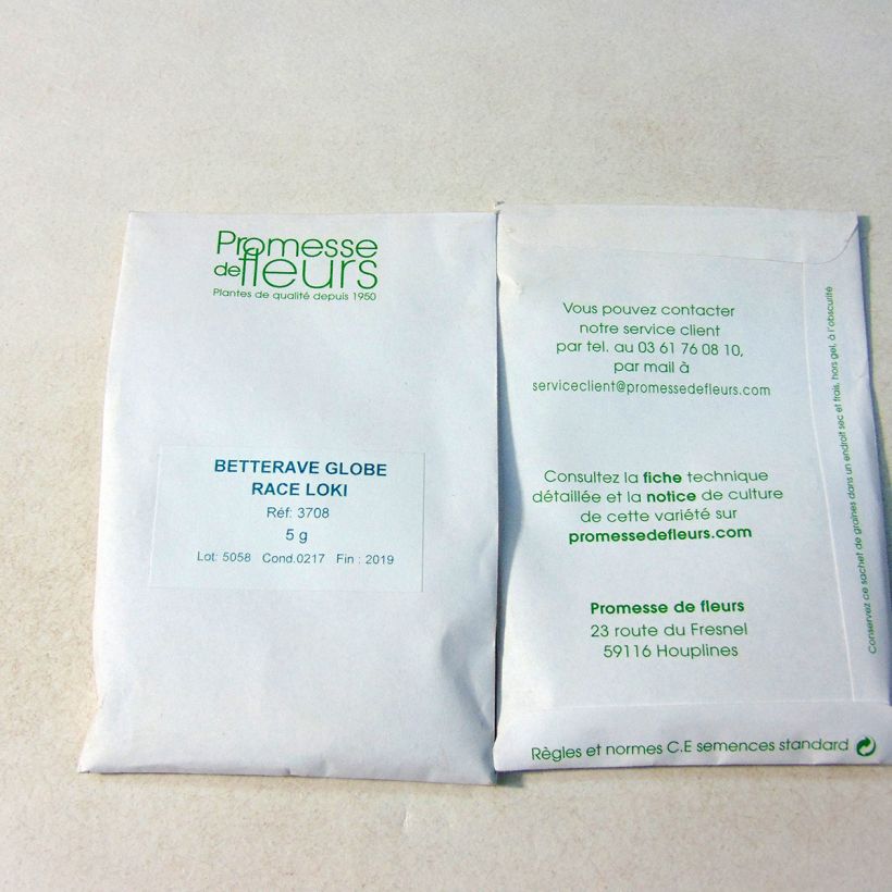 Example of Rote Bete Globe 5 Race Loki die Tüte mit 200 Samen ungefähr (5g) as you get