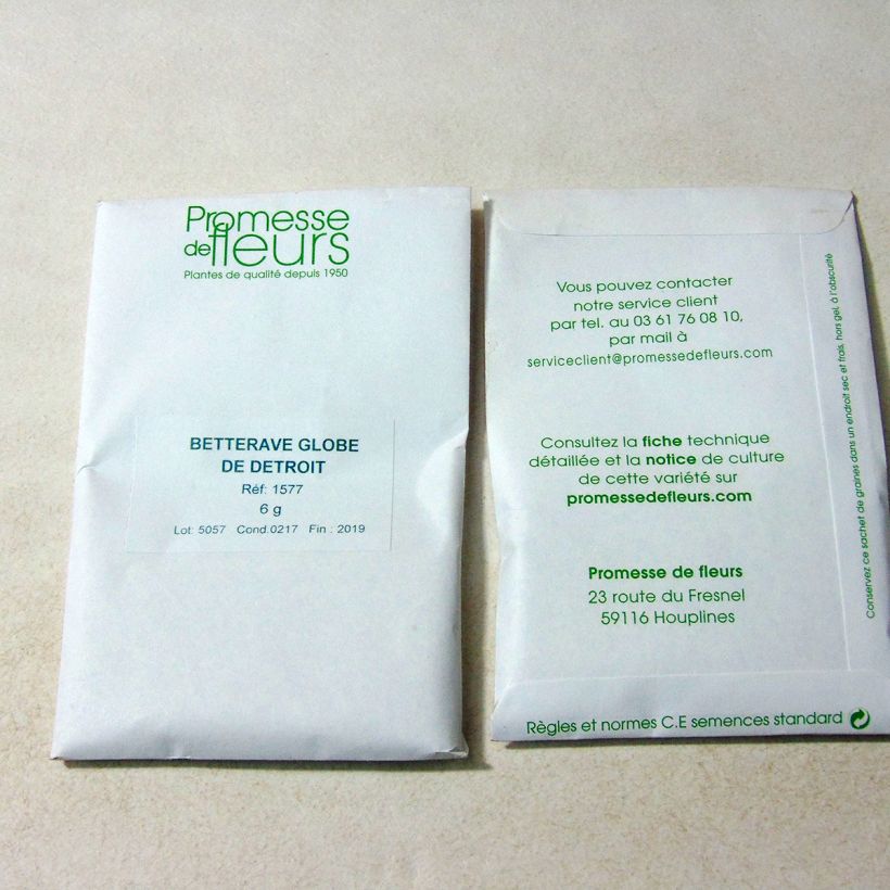 Example of Rote Bete Globe de Detroit die Tüte mit 250 Samen ungefähr (6g) as you get