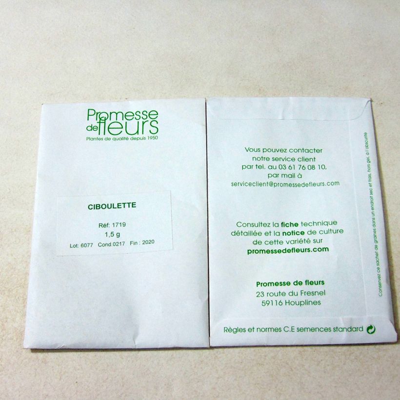 Example of Schnittlauch - Winter-Zwiebel Samen as you get