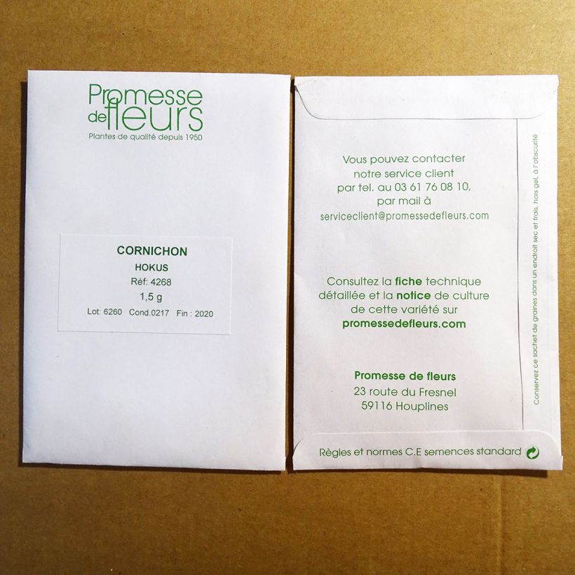 Example of Einlegegurke Hokus die Tüte mit 50 Samen ungefähr (1,5g) as you get