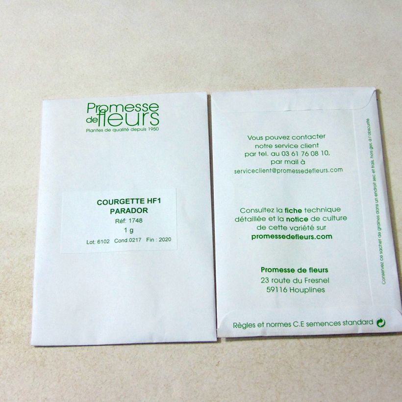 Beispiel eines Exemplars von Garten-Kürbis hybride Parador die Tüte mit 5 ? 8 Samen ungefähr (1g) wie geliefert