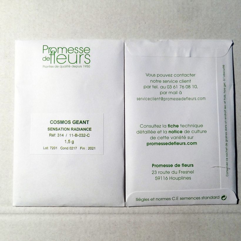 Example of Schmuckkörbchen Sensation Radiance (Samen) - Cosmos die Tüte mit 200 Samen ungefähr (1,5g) as you get