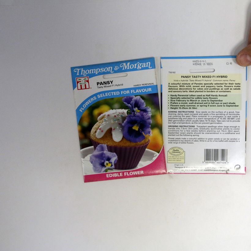 Example of Stiefmütterchen Tasty (Samen) die Tüte mit 18 Samen ungefähr as you get