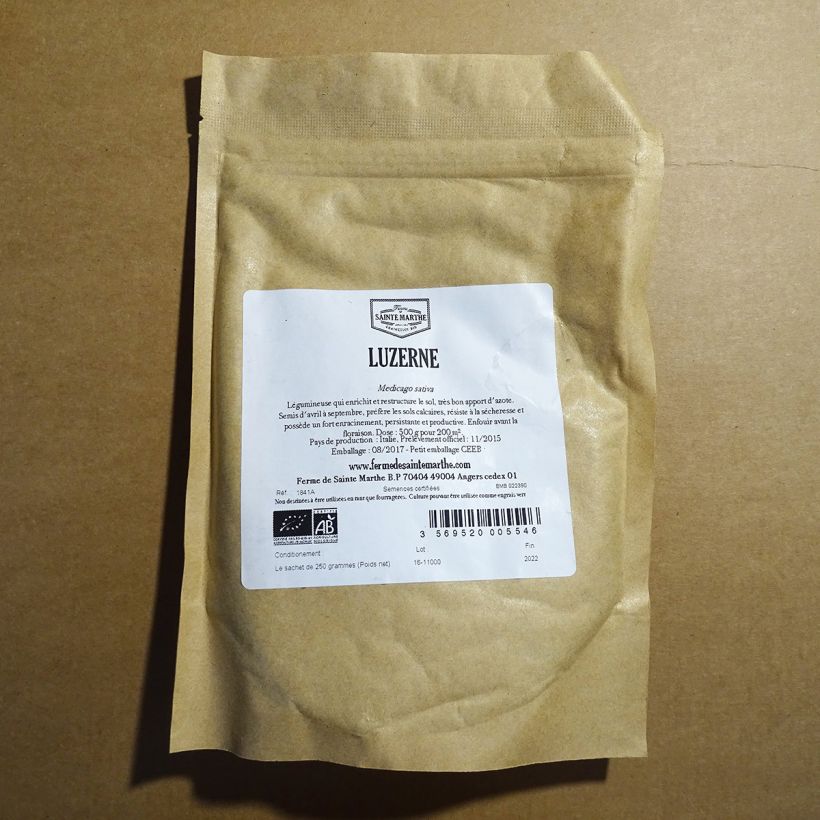 Example of Saat-Luzerne Bio - Medicago sativa die Tüte mit 500 Samen ungefähr (1g) as you get