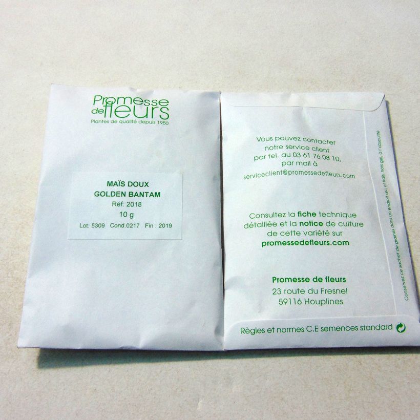 Example of Mais Golden Bantam die Tüte mit 40 ? 60 Samen ungefähr (10g) as you get
