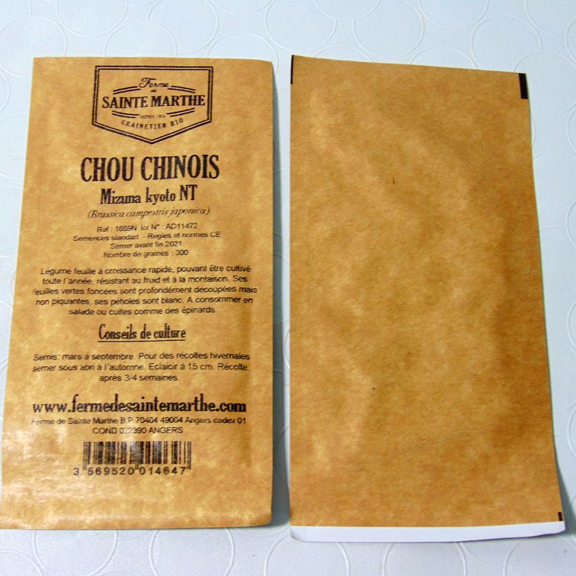 Example of Japanische Senfkohl Japonica - Ferme de Sainte Marthe die Tüte mit 300 Samen ungefähr as you get