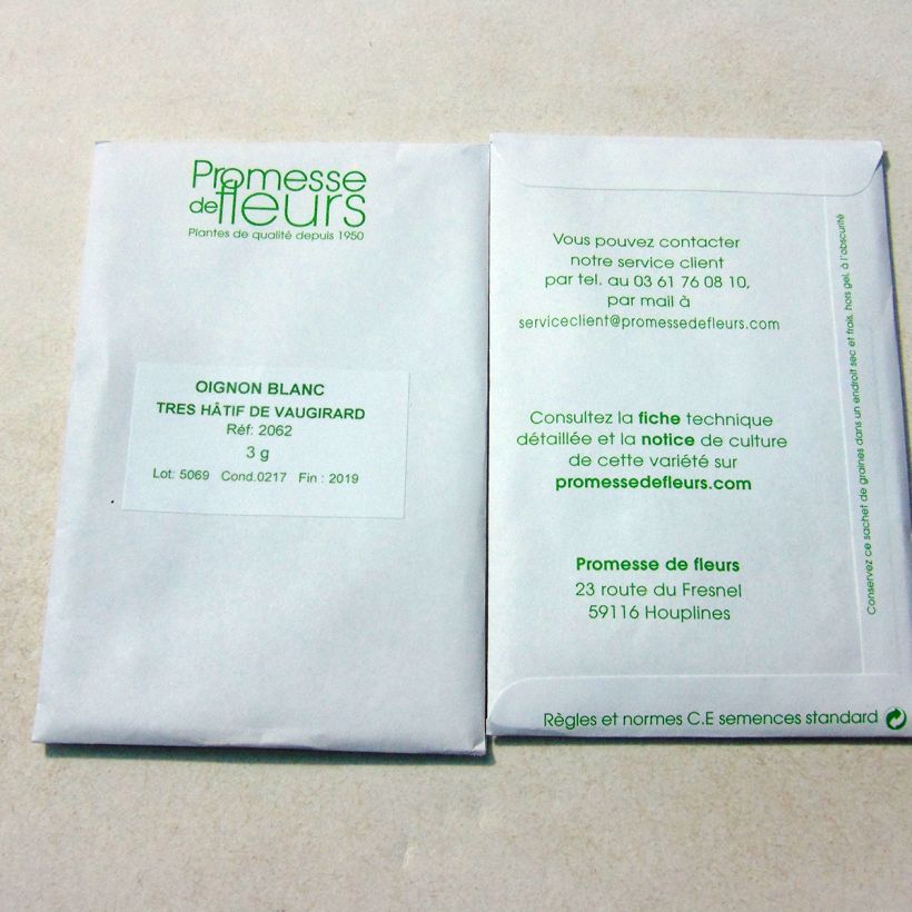 Example of Zwiebeln Vaugirard die Tüte mit 600 Samen ungefähr (3g) as you get