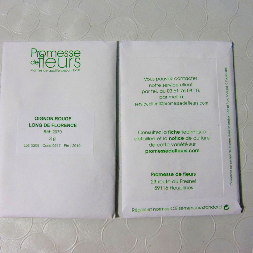 Example of Steckzwiebel Rouge long de Florence die Tüte mit 600 Samen ungefähr (3g) as you get