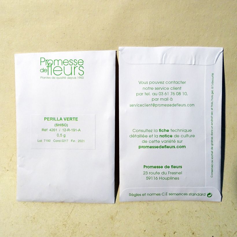 Example of Schwarznessel Vert Shiso (Tia To) die Tüte mit 350 Samen ungefähr (0,5g) as you get