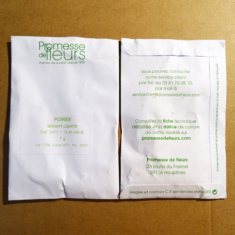 Example of Mangold Bright Lights die Tüte mit 40 Samen ungefähr (1g) as you get