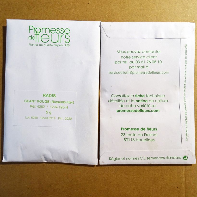 Example of Rettich Géant Rouge - Riesenbutter die Tüte mit 500 Samen ungefähr (5g) as you get