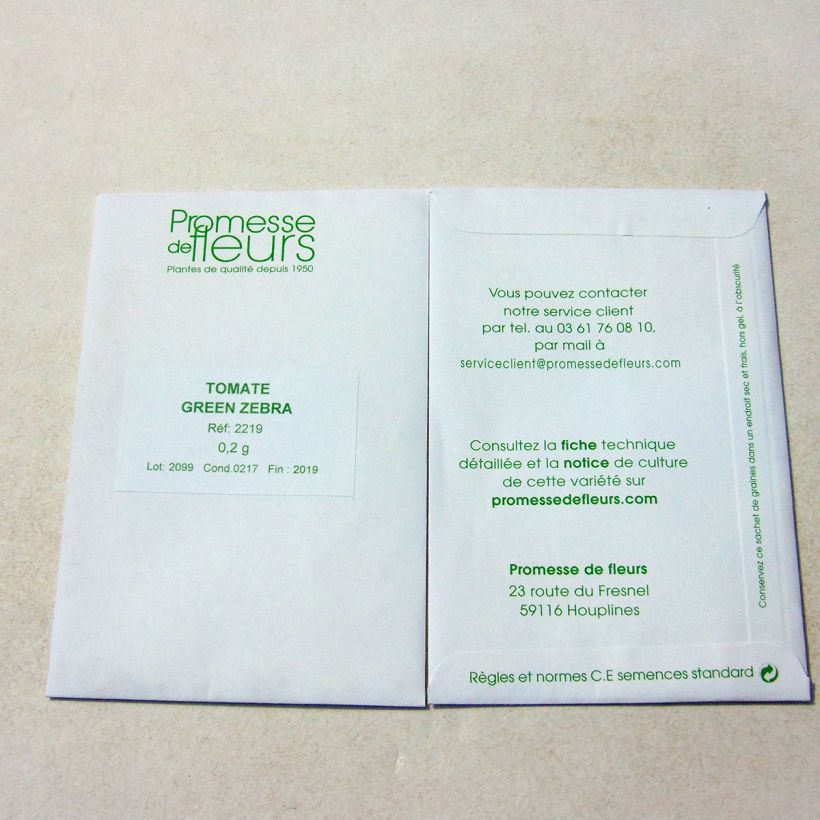 Example of Tomate Green Zebra die Tüte mit 40 ? 60 Samen ungefähr (0,2g) as you get
