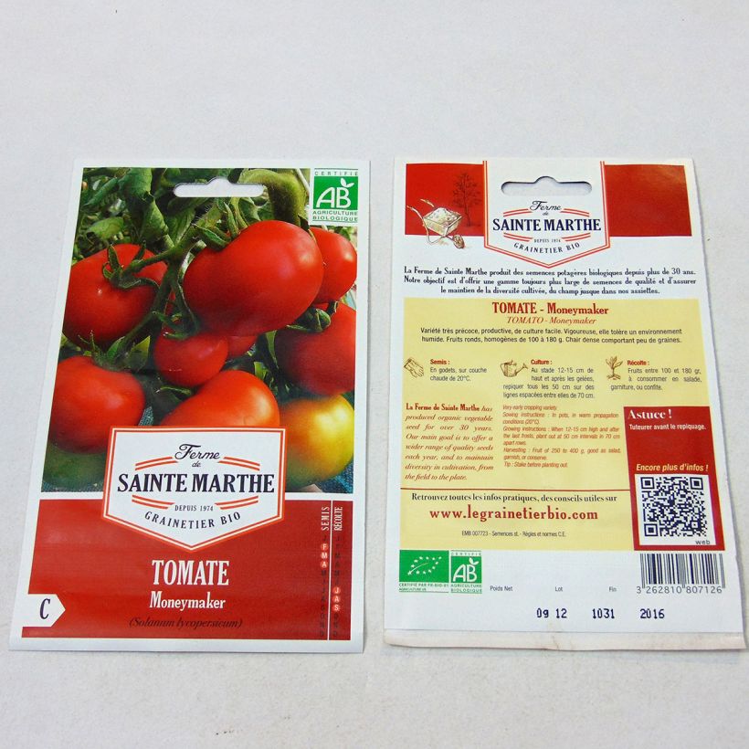 Example of Tomate Money Maker Bio die Tüte mit 40 Samen ungefähr as you get