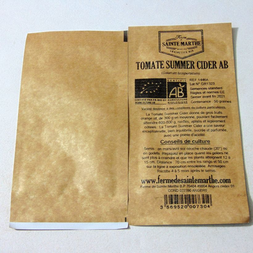 Example of Tomate Summer Cider Bio die Tüte mit 50 Samen ungefähr as you get