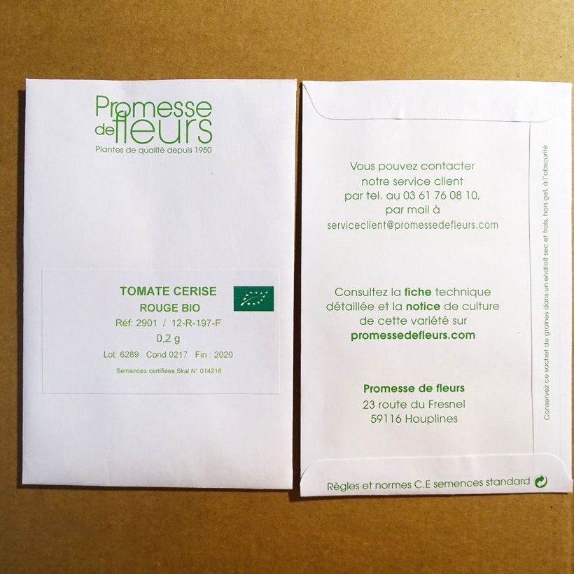 Example of Kirschtomate cerise Bio Bio die Tüte mit 100 Samen ungefähr (0,2g) as you get