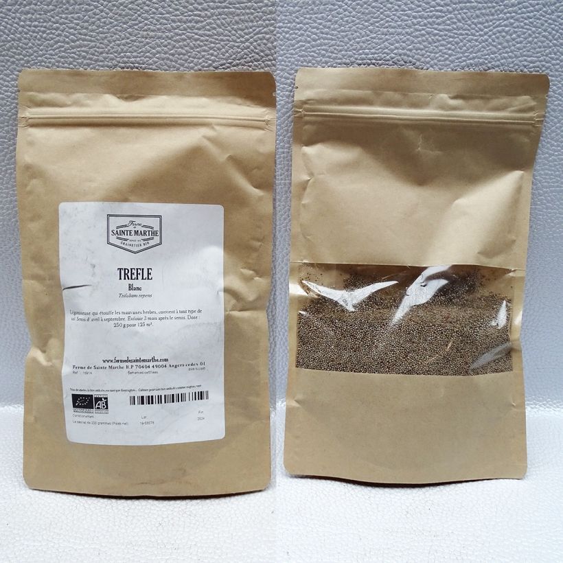 Example of Weiß-Klee (Grüner Dünger) - Trifolium repens die Tüte mit Samen von 150 Gramm as you get