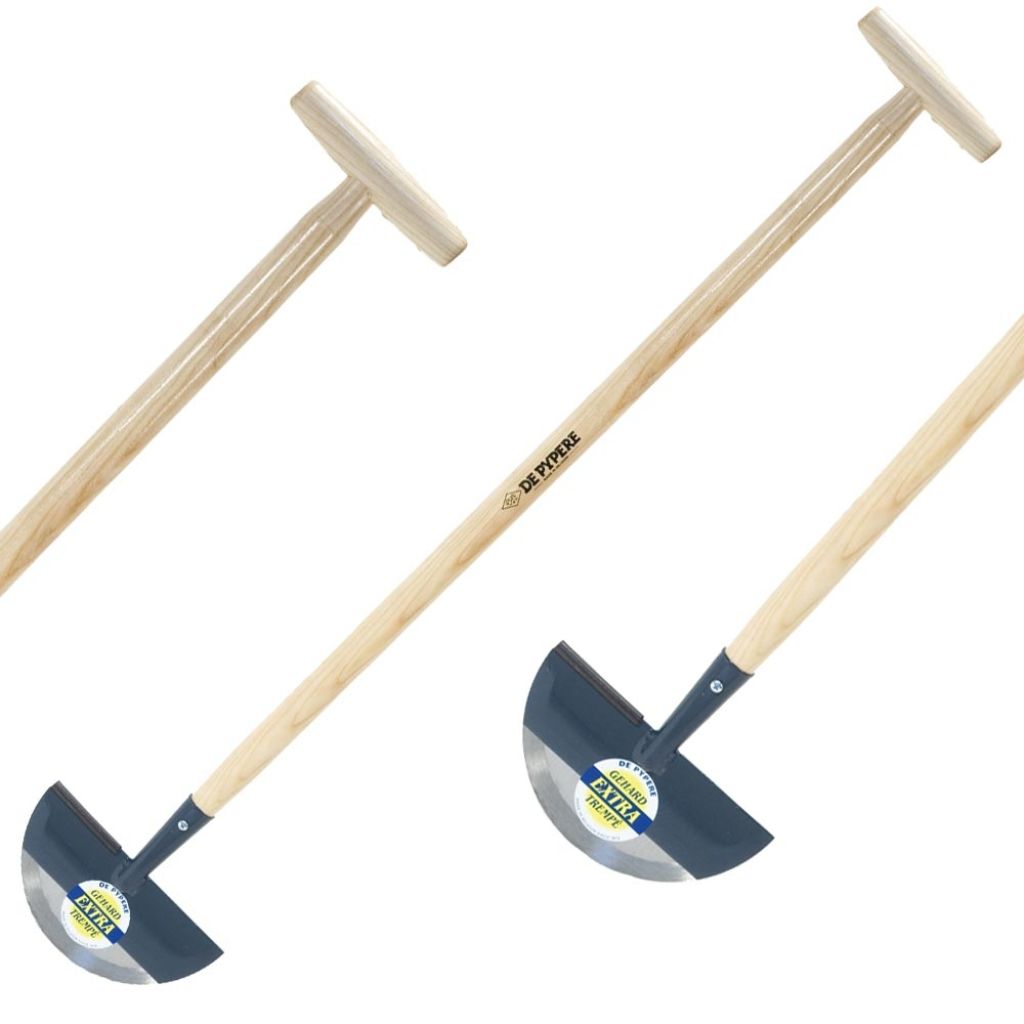 Halbmond-Rasenkantenschneider mit Krückengriff von De Pypere