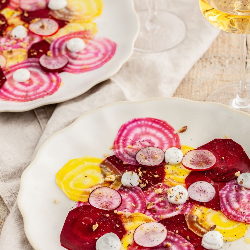 Bio-Sammlung von 4 bunten Rüben