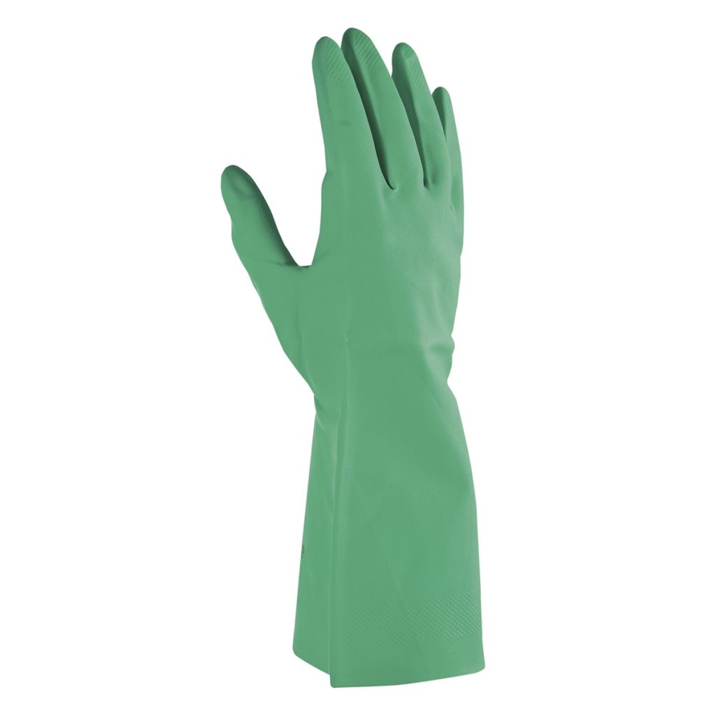 Pflanzenschutz-Handschuhe in grüner Farbe