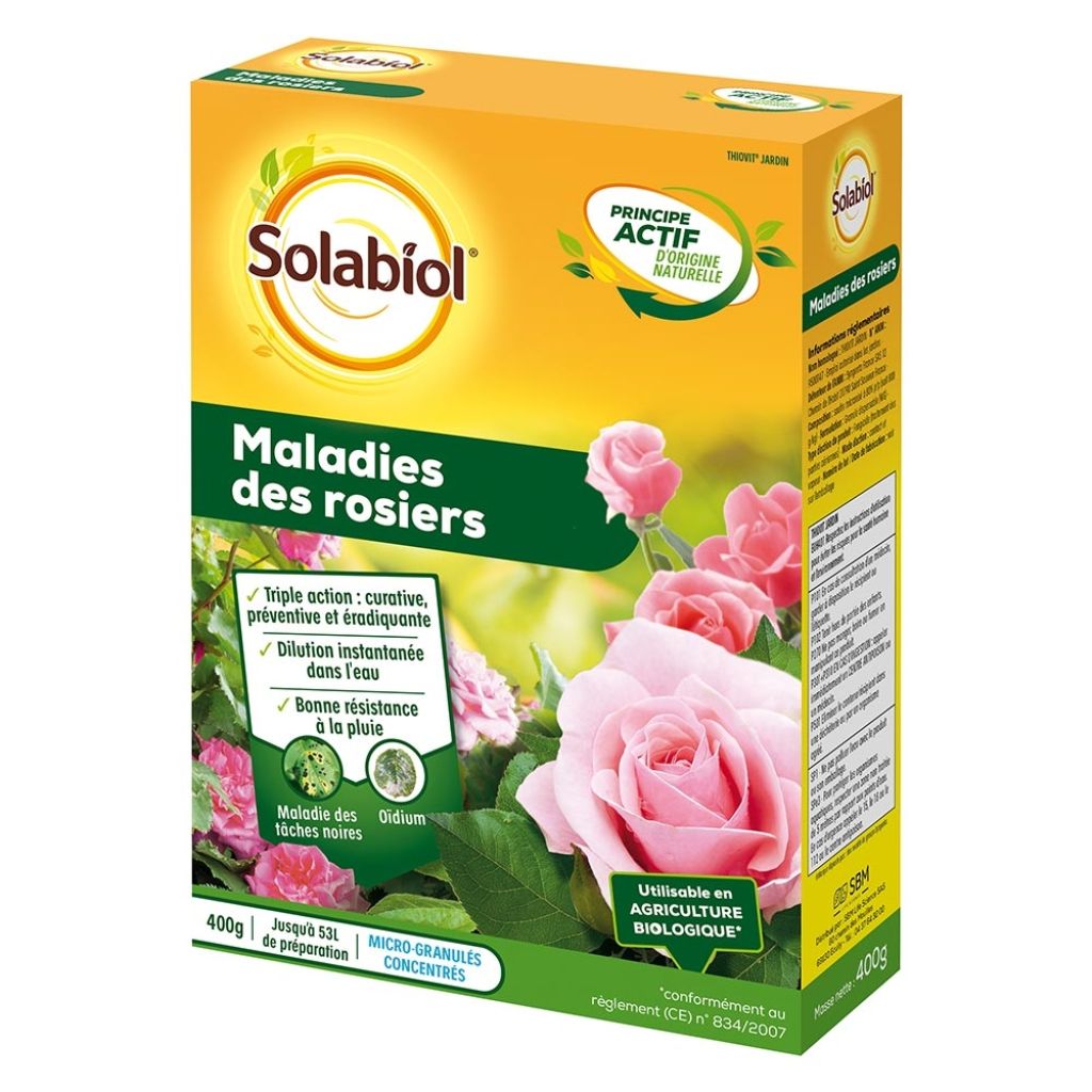 Rosenkrankheiten Solabiol in einer 400 g Packung