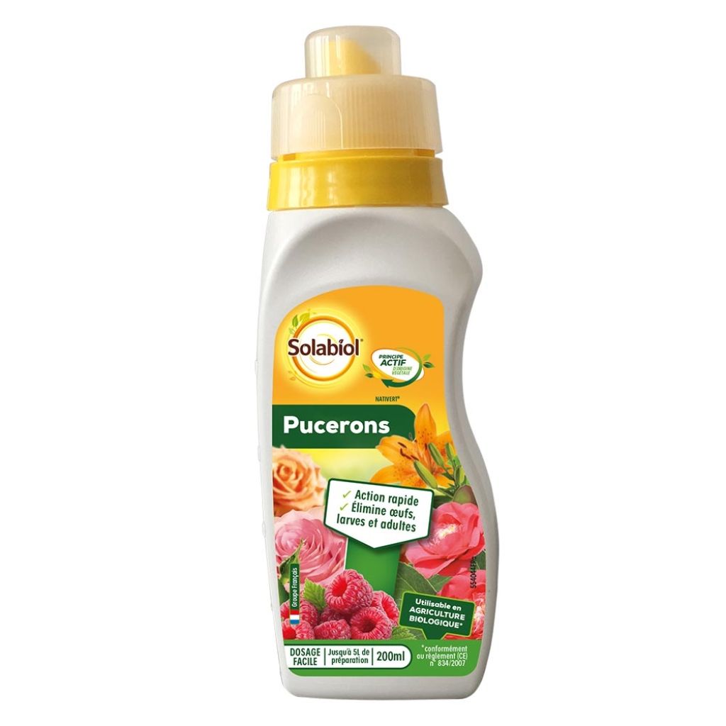 Blattläuse Solabiol für Raps in einem Dosierbehälter