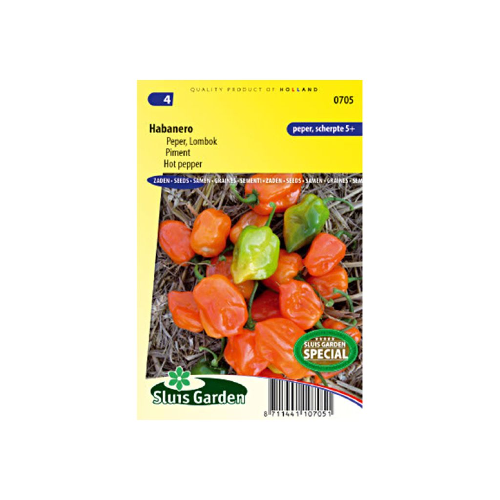 Westindischer Pfeffer Habanero