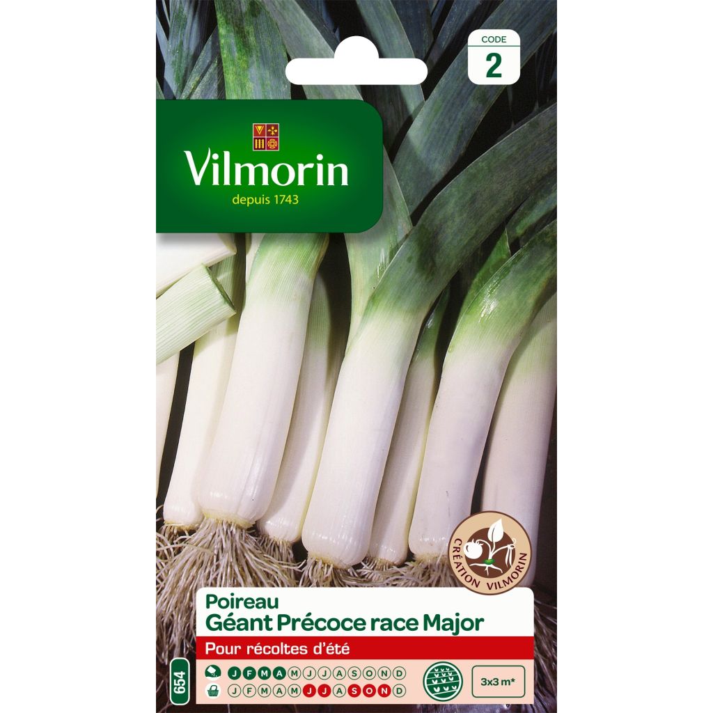 Lauch-Porree Major - Vilmorin
