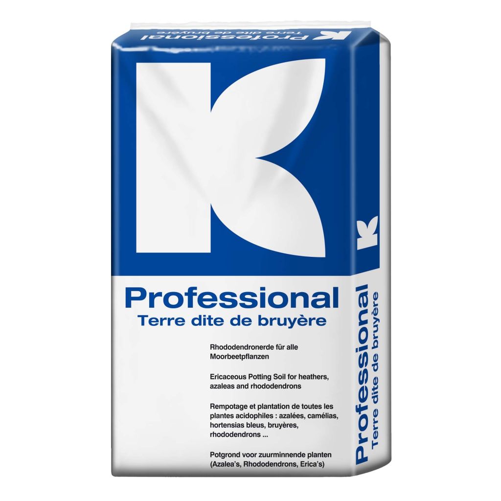 Klasmann Professional Erde für Heidepflanzen, 45-Liter-Sack"

Glossaire :
- Terreau : Erde
- Klasmann : Klasmann
- Gamme : Sortiment
- Professional : Professional
- Terre dite de Bruyère : Heidepflanzenerde
- Sac : Sack
- 45 litres : 45 Liter