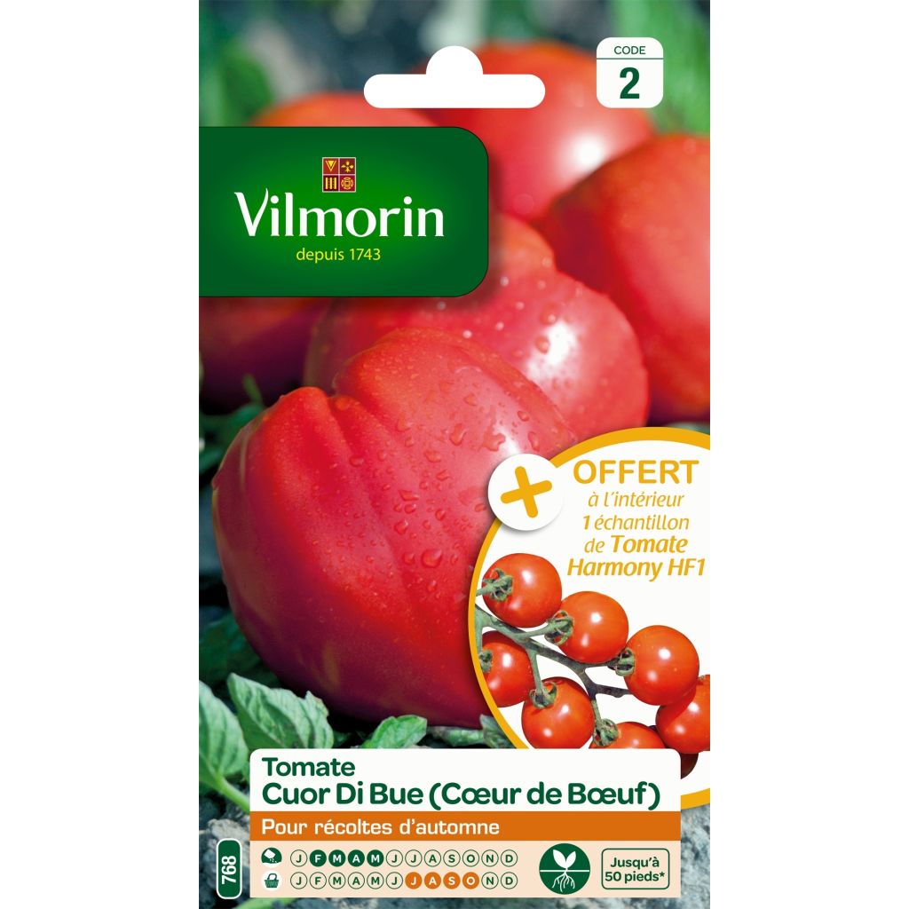 Fleischtomate Cuor di Bue - Vilmorin