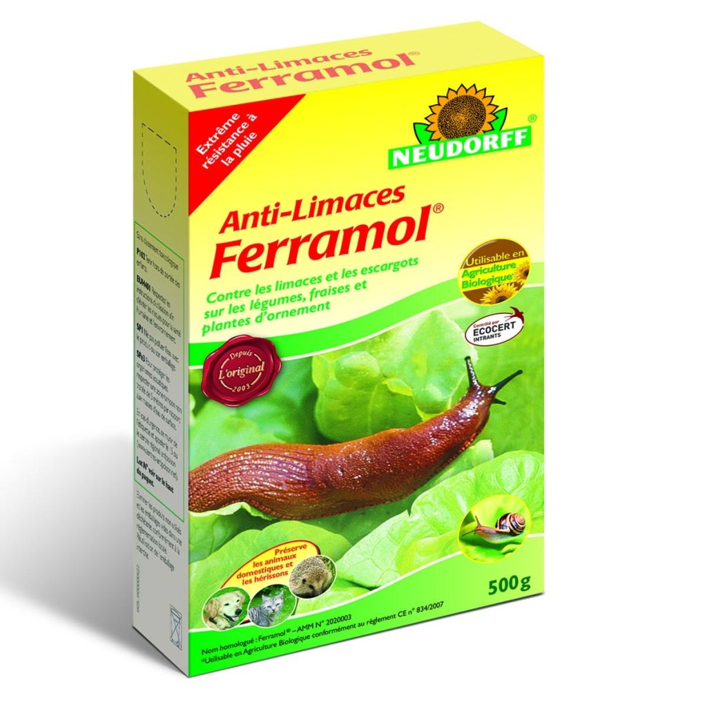 Natürliches Schneckenabwehrmittel Ferramol - Neudorff