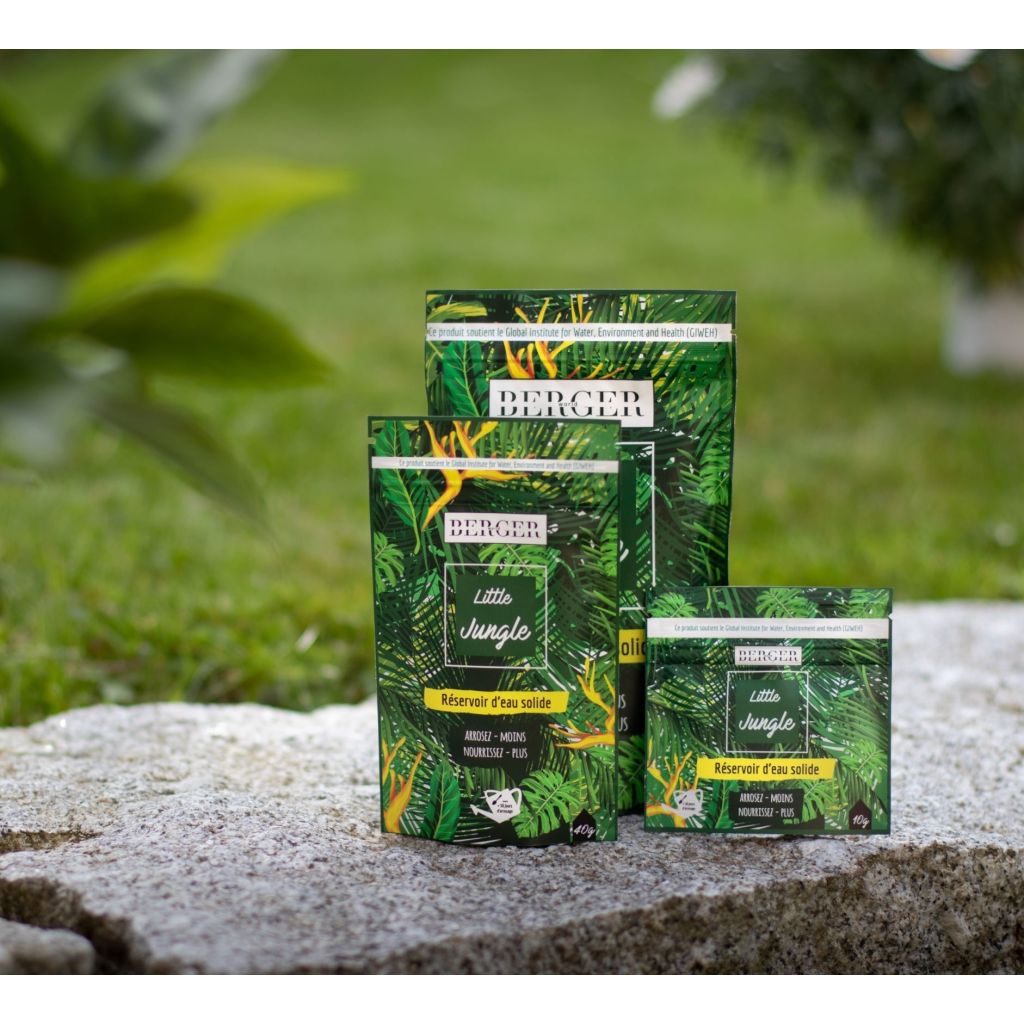 Bodenwasserspeicher, Wasserrückhalter. Little Jungle