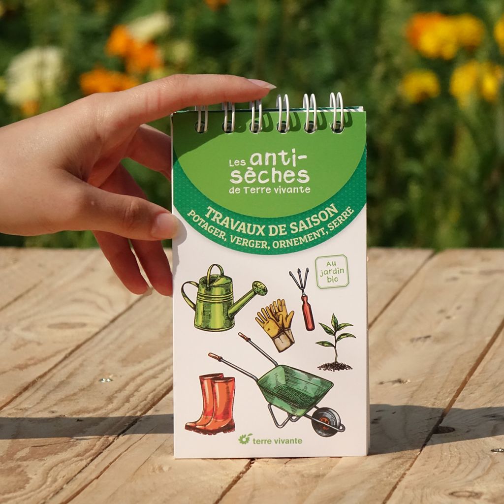 Les antisèches de Terre vivante : Travaux de saison