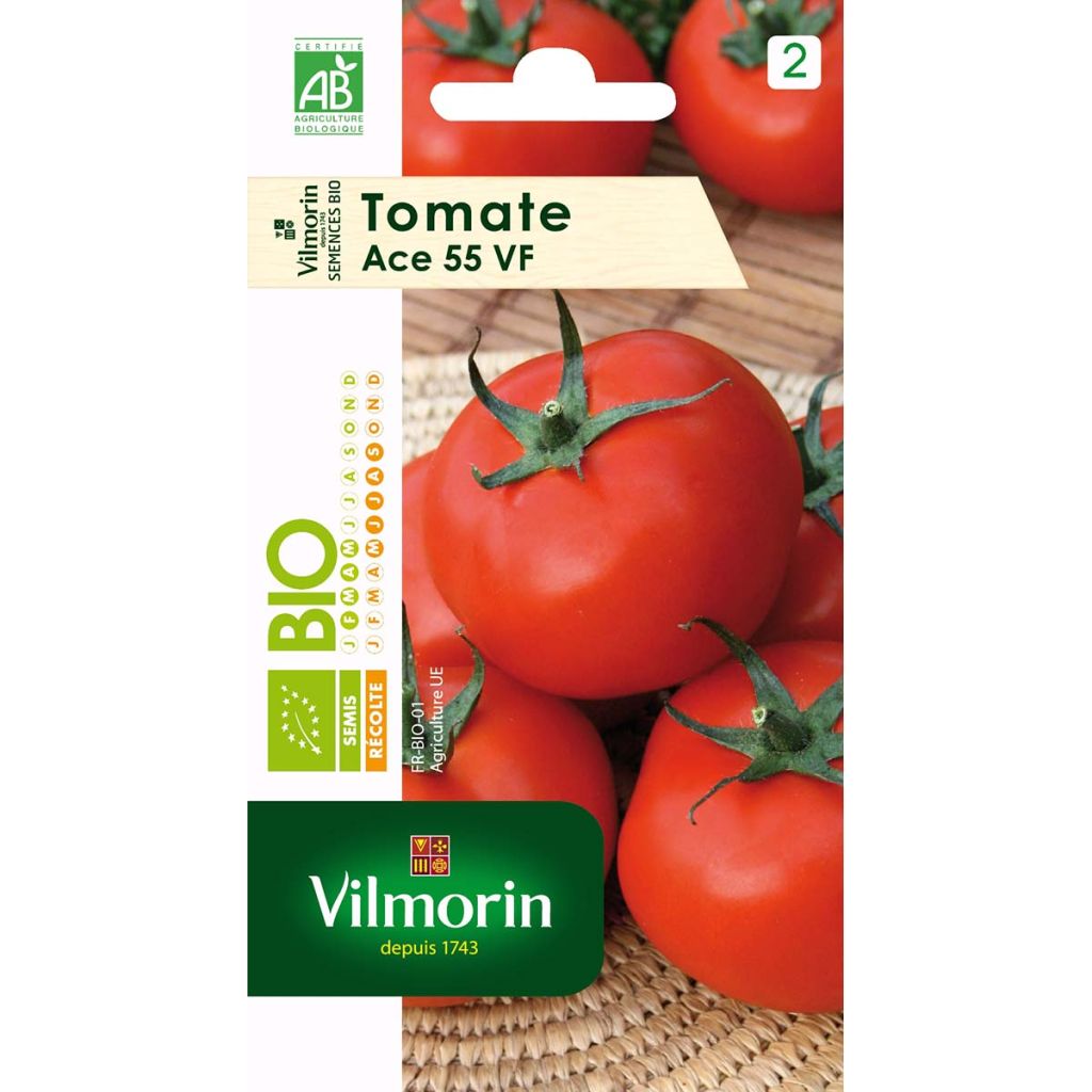 Tomate Ace 55 Bio - Vilmorin