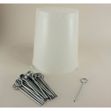 Tomatenglocke transparent Ø 22,4 cm x 25,3 cm - im 3er Pack erhältlich