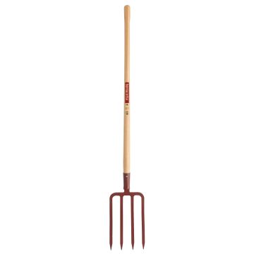 Terracotta Spaten-Gabel mit Holzgriff Apfel Leborgne