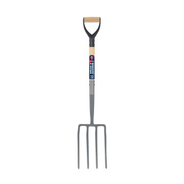 Professionelle englische Kartoffelgabel mit Spear & Jackson Griff