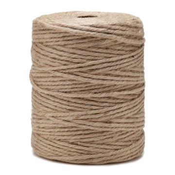 Jutegarn Die Cordeline - Rolle 1 kg Ø3,5 mm ± 200 m unter Folie - Natürliche Farbe