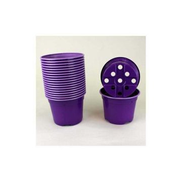 Runde Blumentopf in Ø 10,5 cm - im Set von 20 Stück verkauft